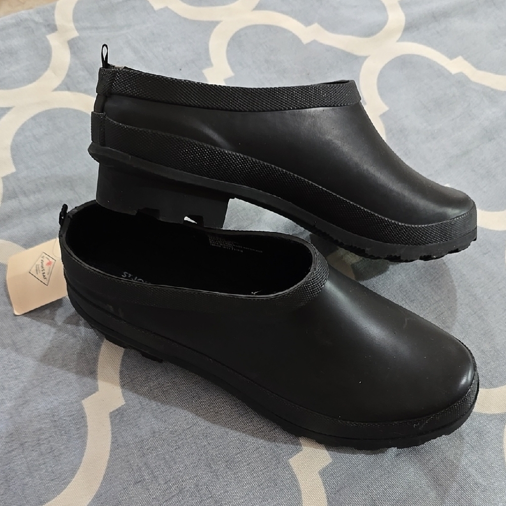 Women's Slip-On Rain Boot Clogs